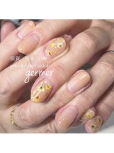 ジェルメ(germer)/本物のドライフラワー埋め込み！