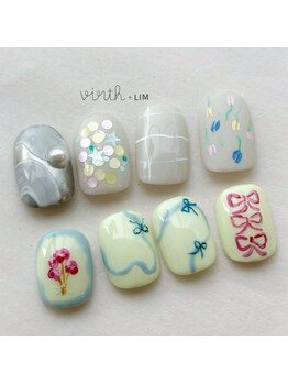 バースプラスリム(virth+LIM)/ジェルネイル 120分制