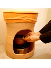 ムース 自由が丘 奥沢(MUUSU)/黄土が練り込まれた椅子カバー