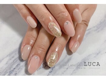 ネイルアトリエルカ(nail atelier LUCA)/N-27 ナチュラルオフィスネイル