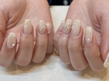 ジュイール ネイル 千葉店(Jouir nail)/ホワイトリボン