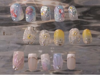 アイネイルズ 横浜WEST店(I-nails)の写真/初回オフ&パラジェル無料◎オリジナルコレクション☆新作毎月更新¥7480～13500横浜WEST店限定デザイン多数