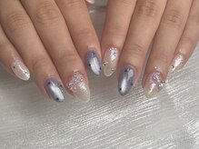 ハニの雰囲気（マグネットネイルのカラーも多数あります！）