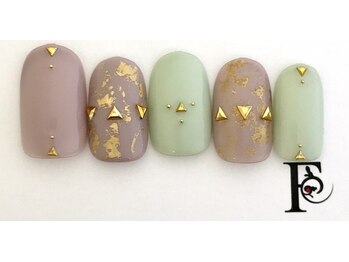 フランキンセンス 香取佐原店/ニュアンスネイル　8800円