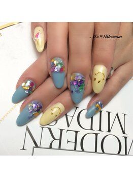 ネイルサロンアンドスクールエムズブロッサム(Nailsalon & school M's Blossom)/ジェルアート込コース