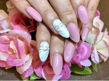 プラハネイル(+HER 美甲)/大理石