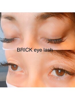 ブリック アイラッシュ(BRICK eyelash)/ボリューム、フラットMIX