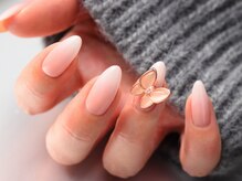 ソウ 難波店 nail salon Sou/ベビーブーマー×蝶々nail