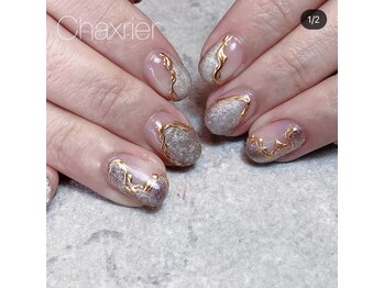 シャルリエール(Chaxrier)/天然石風アート