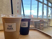 ザ パーク ビューティー(THE PARK beauty)の雰囲気（サロン利用関係なく、ご利用いただけるフリースペースとカフェ）