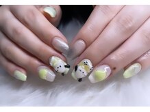 ルイシンデレラ×バニラ(LOUISCINDERELLA×vanilla)/【持ち込みデザイン3Dネイル】