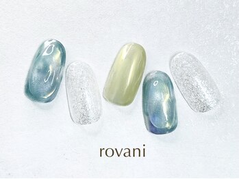 ロヴァニ(rovani)の写真/定額メニューのご用意があるので通い続けやすいのが魅力♪プロの丁寧な施術でお客様の指先を彩ります★