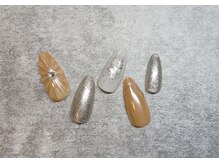 リーフ(LEAF)/立体お花ネイル