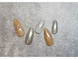 立体お花ネイル