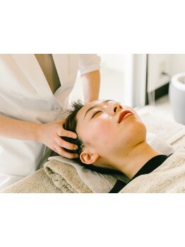 ヘッドスパで癒されたい