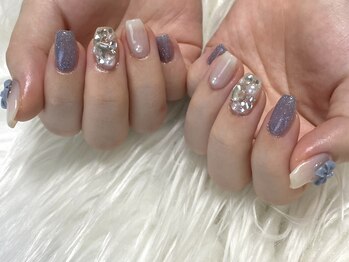 ヴェリタネイル(Verita nail)の写真/毎月newデザイン！季節にあわせたトレンドネイル！カラー変更可◎