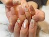 【長さ出しで理想の美爪に♪】ハンド◆スカルプ10本＋4本アート　¥12500～