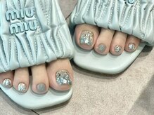 ベストネイル 池袋東口店(Best Nail)/フットホログラム埋め尽くし