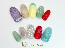 エリクサーネイル 神田(Elixir Nail)/やり放題/クーポン使用