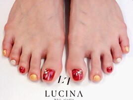 W-122 お客様フットネイル