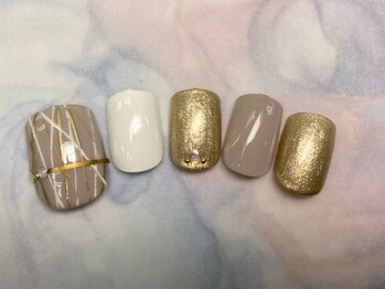 ネイルサロン マハロ(Nail salon MaHaLo)/新規付替オフ込☆フット¥7300