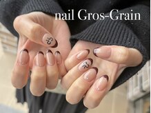 グログラン(Gros-Grain)/リボンネイル