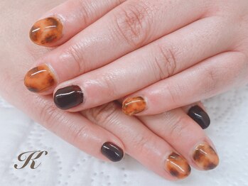 ミニオン ネイルサロン(minion)/べっこうネイル