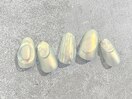 うるうるオーロラネイル¥8500