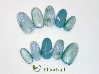 エリクサーネイル 神田(Elixir Nail)/やり放題/クーポン使用