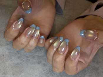 フレンチネイル/ちゅるんネイル