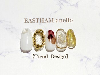 イーストハムアネーロネイル(EAST HAM anello nail)/定額トレンドデザイン