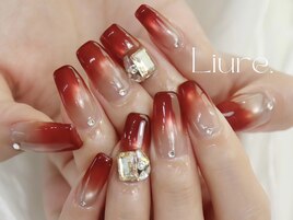 マグネット×赤グラデーション