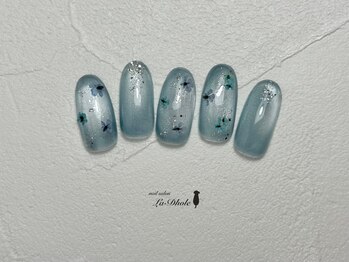 ラドール(La Dhole)/押し花ネイル