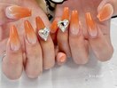 春スカルプネイル