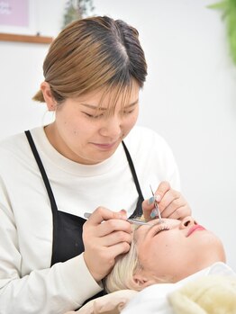 ルッセ バイ ルルミーナ 高田馬場(LUCCE by LuluMina)/集中と繊細さが仕上がりを変える