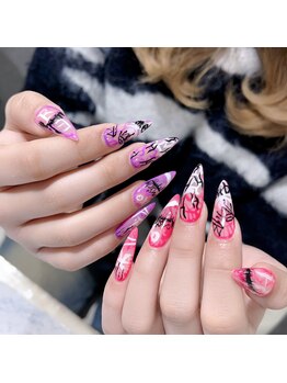 クイーンズビューティーサロン 新宿本店(Queen's beauty salon)/チップ長さだしやり放題