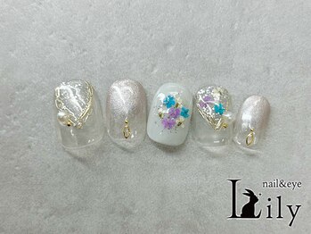 リリー 橋本店(Lily)/押し花ネイル