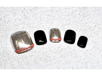 ルーシーズ アイラッシュアンドネイル 小倉店(Lucy's Eyelash&Nail)/《foot》アート4本