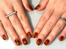 ネイル ファンシーファング(nail_fancy_fang)/べっ甲ネイル