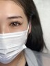 大人気！中顔面短縮に】上下マツエク付け放題オフ込み1h15フラット