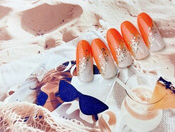 ネイルサロン&スクール ジーナ(GINA)/8月4種類から選べるデザイン