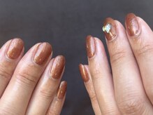 ソリッドカラー(solid color)/hand nail