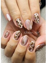 チヒロネイル/ヒョウ柄ネイル