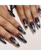 ネイルゼロワン 神戸(NAIL01)/かっこいい系マグネットフレンチ