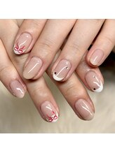 マイオティック ネイル(miotic nail)/リボンフレンチ