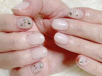 マハロ ネイル 南千住店(Mahalo Nail)/好印象大人オフィスネイル¥7980