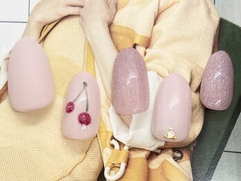 シエルネイルスタジオ 新宮店(Ciel nail studio)/【8420円】さくらんぼアート☆