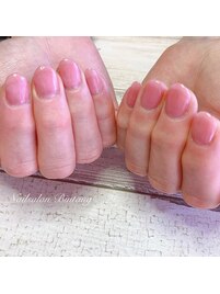 桜ピンクのうる艶ワンカラー