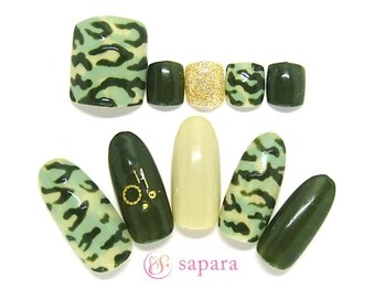 津田沼ネイルサロン サパラ(sapara)/ハンドフットセット定額¥11,499