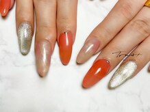 トラストネイル 札幌円山店(TrustNail)/ロングネイル×マグネット